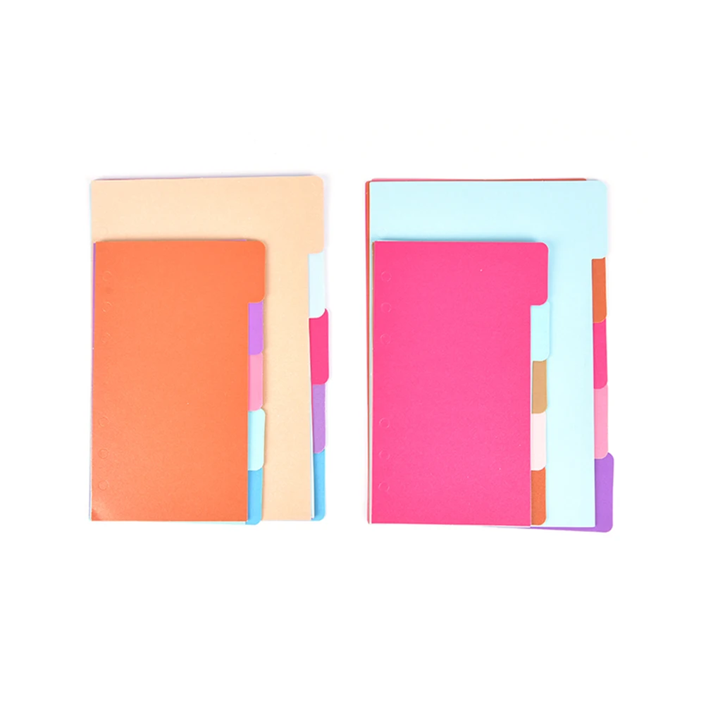 Индексные разделители для бумаги 5 листов A5 A6|paper separator|index dividersdividers a5 |