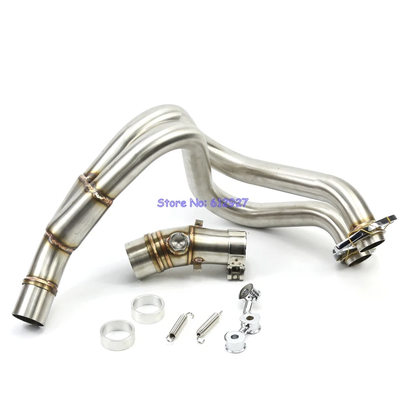 

Motorcycle for ER6N ER6F NINJA650R 2012-2016 Full Exhaust Connect Link Pipe System Stainless Steel Exhaust Middle Pipe