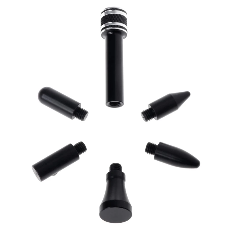 Tools Dent Removal 5 pcs Aluminum Tap Down Pen Knock Down Tools Paintless Dent Repair Tools Hand Tools Kit 