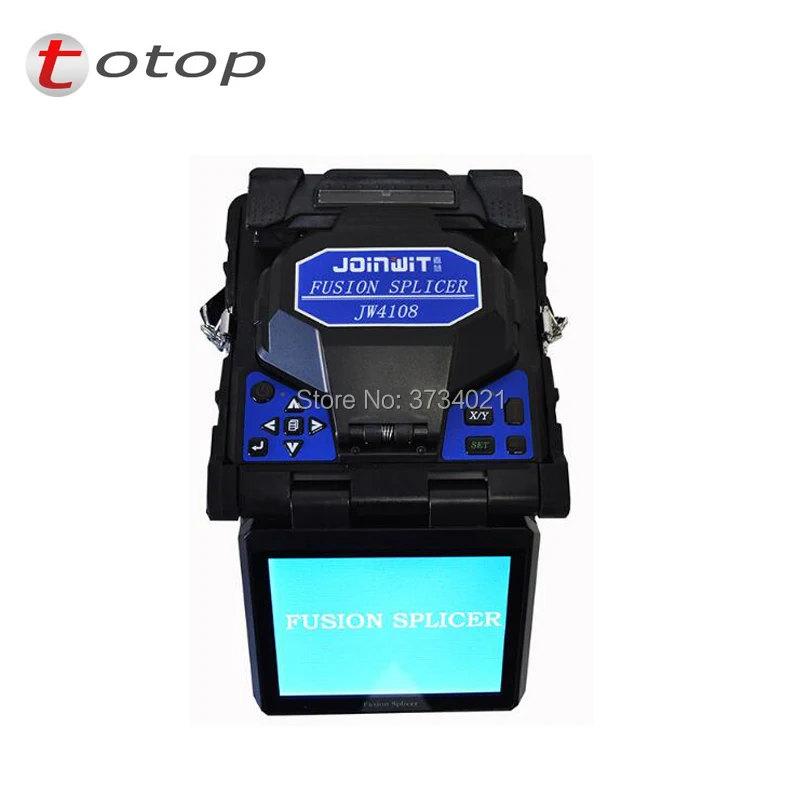 

JW4108 Digital Fiber Optical Fusion Splicer high presicion fiber fusion splicer English menu