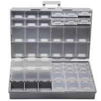 AideTek surface mount Electronics Storage Cases & Organizers plastics compartment tinyassortmt box resistor capacitor BOXALL48 1