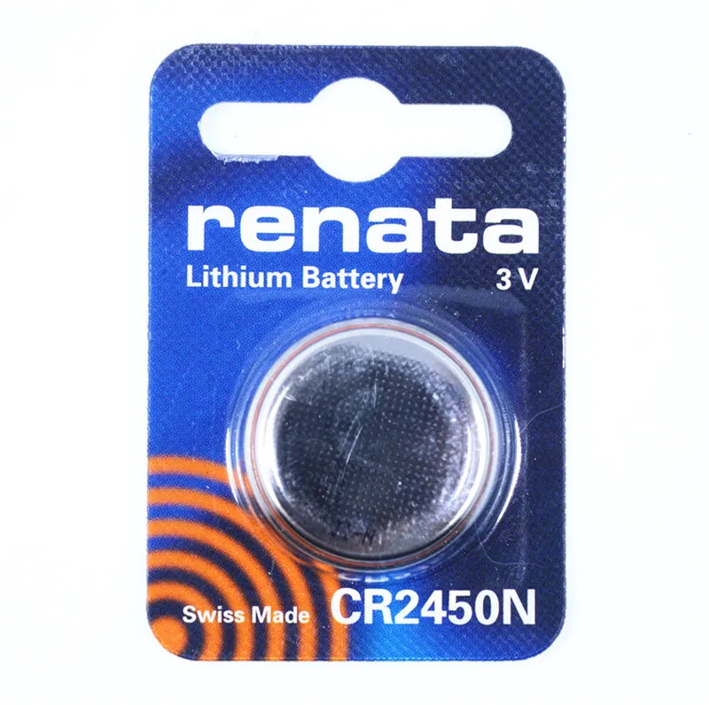 2017 new freeshipping renata lithium Battery CR2450N 3V %100 original ...