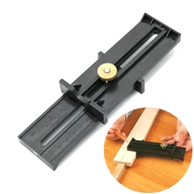 1pc 4 inch Woodworking Special Depth Measuring Ruler Depth Gauge Woodworking Ruler Free Shipping garden depth gauge flat file kit for general chainsaw file guide trimmer parts depth gauge woodworking sharpening tool kit