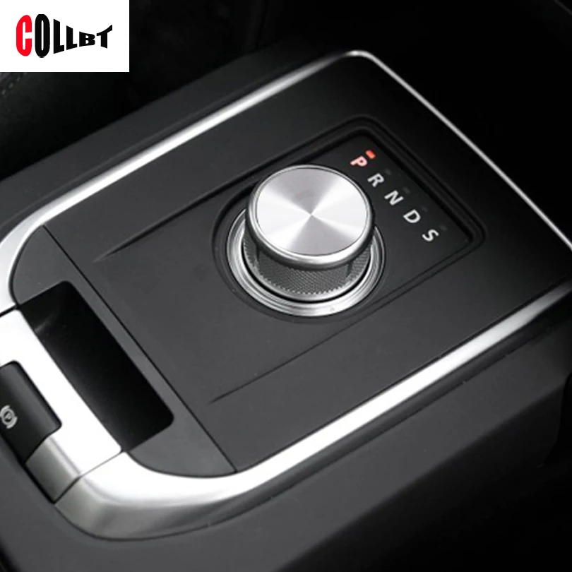 Car styling Gear Shift Knob Cover Trim Sticker For Land Rover Discovery 4/Discovery Sport For