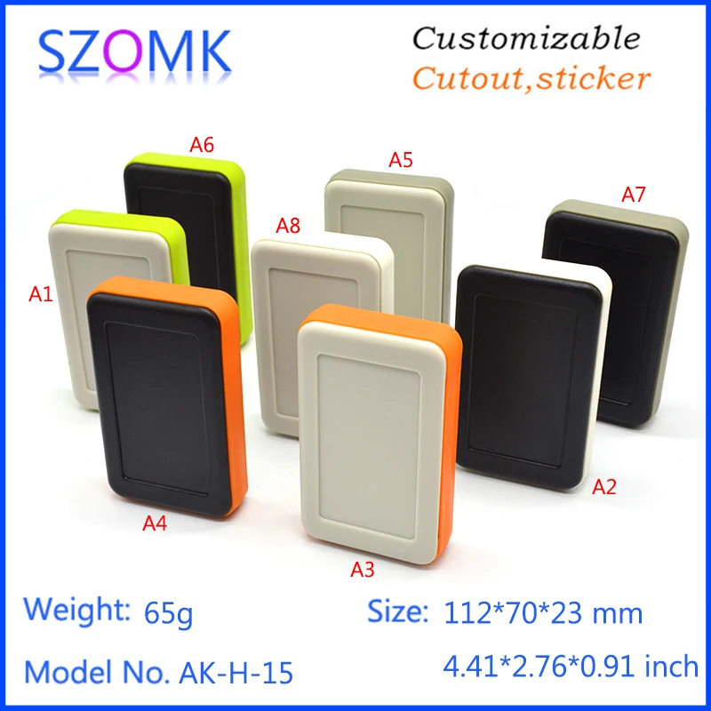 szomk small plastic case for electronic equipment plastic housing for enclosure pcb design junction box tv box abs material plastic casing (36)
