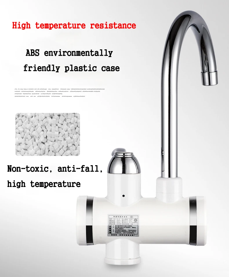 Electric Kitchen Water Heater Tap Instant Hot Water Faucet Heater Cold Heating Faucet Tankless Instantaneous Water Heater (12)