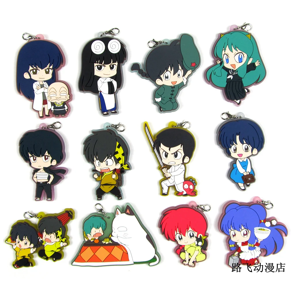Экшн фигурка Inuyasha Ranma 1/2 Urusei yatсура Tendou акан Отонаси Киоко аниме модель резиновый