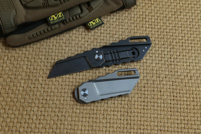 Dicoria йода шарикоподшипник M390 складной нож titanium ручка тактическая Отдых на природе Охота Открытый suvival Карманные Ножи EDC инструменты
