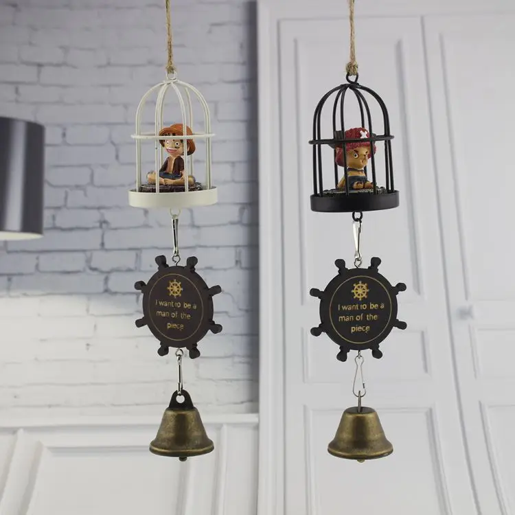 

Luffy Chopper Wind Chimes Japan Style Cartoon Anime Door Bell Hanging Decorations Crafts Children Gifts