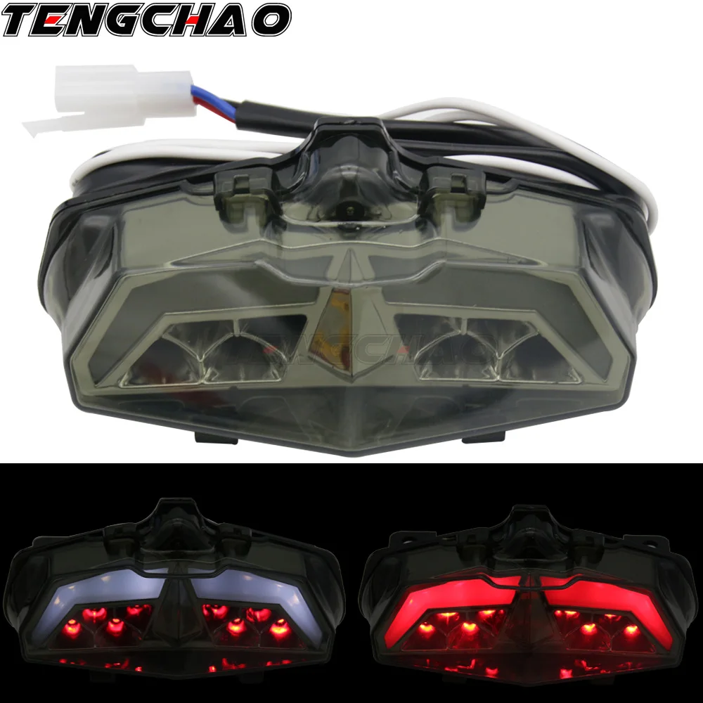 

Motorcycle taillights LED brake light turn signal flashing lights For Honda MSX125 CBR650F CTX700 CTX700N parking lights