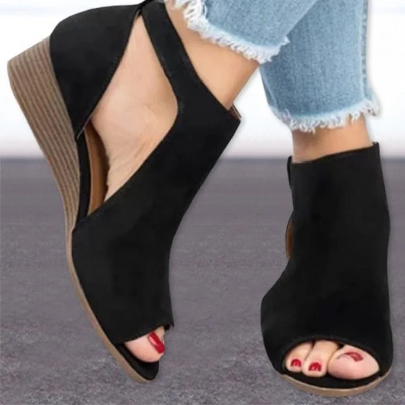 wedge heels shoes