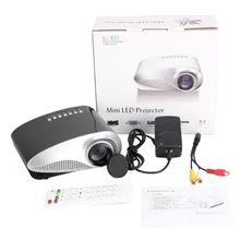 Mini LED Projector Portable Home Theater Video Projector Home Multimedia Cinema TV Laptops Smartphones RD 802