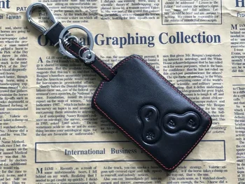 

by DHL/Fedex 200pcs Leather Key Cover Holder with Keychain For Renault Koleos Laguna 2 3 Megane 1 2 3 Sandero Scenic Clio