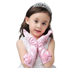 Kids Gloves Gloves Summer Sunscreen Gloves Baby Girls Mittens Professional Dance Party Long Gloves Children s
