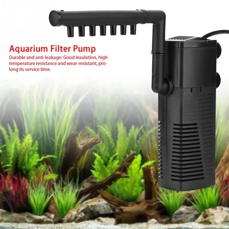 5W Aquarium Filter Submersible Pump For Fish Tank internal Submersible