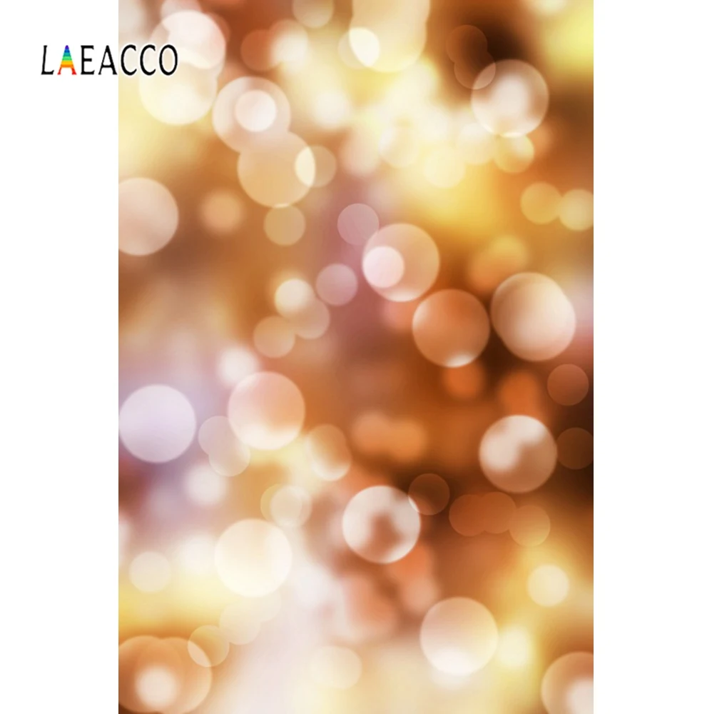 Laeacco Dreamy фон в горошек светильник Bokeh Baby Love вечерние фоны для фотосъемки детей
