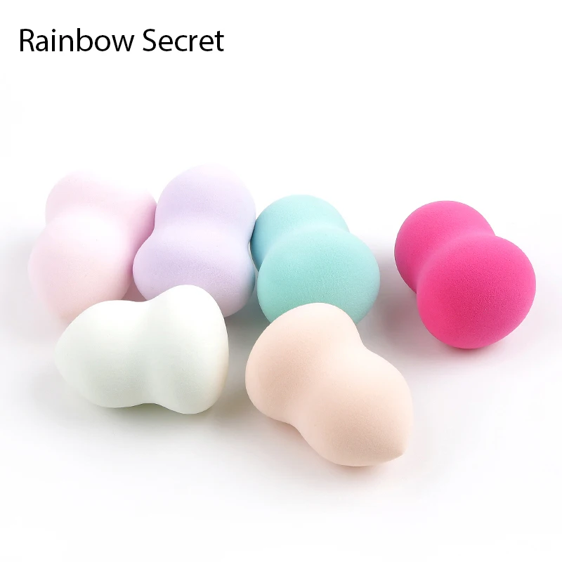 

2019 New Soft Dry Wet Makeup Sponge Be Bigger in Water Gourd Shape Smooth Foundation Cosmetic Powder Beauty Egg