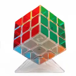 Прозрачный магический куб 3x3x3 Neo Cubo Magico скоростной куб головоломка обучающая игрушка для детей