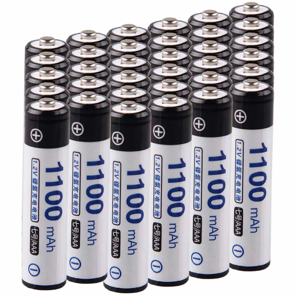 

Lowest price 34 piece AAA battery 1.2v batteries rechargeable 1100mAh nimh battery for power tools akkumulator