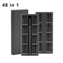 48 в 1 Набор прецизионных отверток магнитная отвертка бит Нержавеющая сталь торсионная отвертка Филлипс Ремонт Инструменты для Мобильные телефоны лэптоп