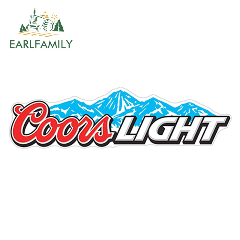 c Coors Light vinyl sticker for skateboard luggage laptop tumblers cars