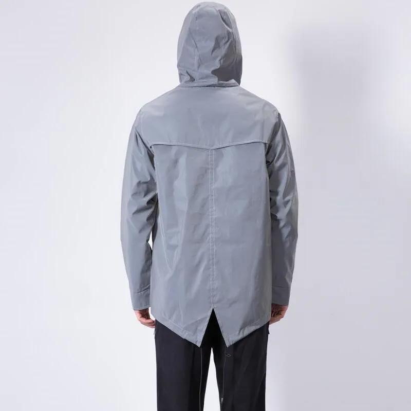 Goede Nieuwe 3M Volledige Reflecterende Jas Mannen Vrouwen Harajuku Windjack Jassen Hooded Hiphop Streetwear Night Shiny Jassen 3M jas