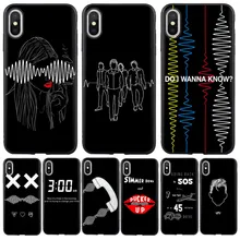 Mono Ártico Pop música TPU funda de goma suave para iPhone X de Apple XR XS Max 6 6S Plus 5 5S SE 7 8 Plus suave funda de silicona para teléfono