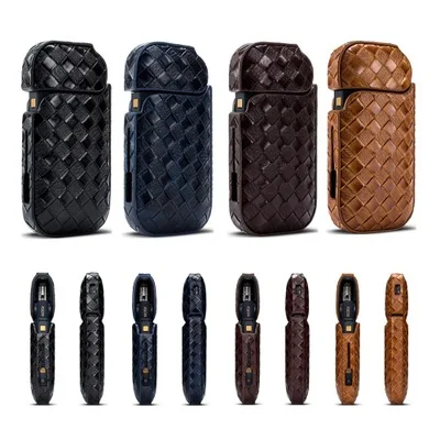 

Luxury iQOS PU Leather Case Box Holder Storage Pouch Bag Carrying Full Protective Case for IQOS 2.4 PLUS Electronic Cigarettes