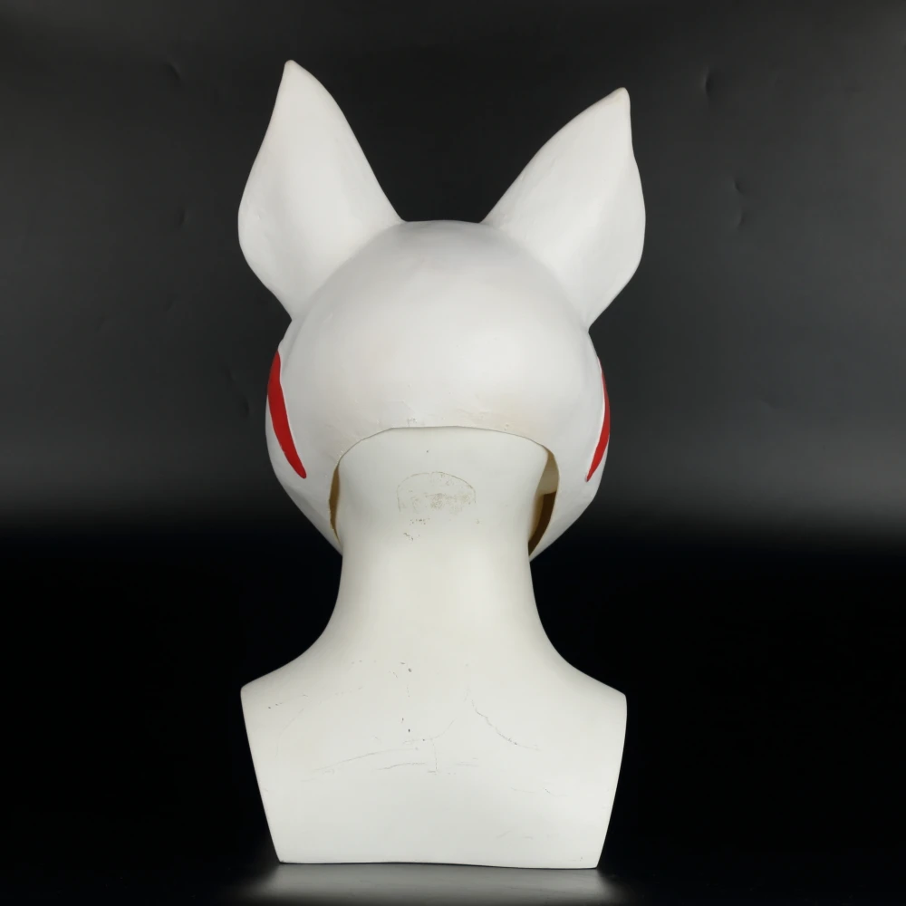 2018 Game Drift Mask Fox kitsune Animal Full Head Mask Adult Unisex Masquerade Helmet Props Party Halloween Fancy Dress (19)