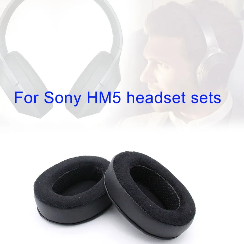

2Pcs Memory Foam Replacements Earpads Cover for Sony HM5 Fostex T50RP T50 ND998