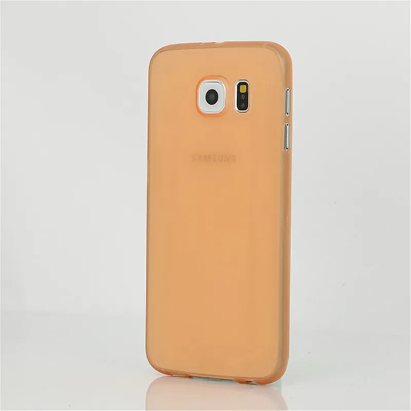 Ультра Тонкий Матовый Ясно Мягкая Обложка Чехол Для Samsung Galaxy S3 S4 S5 S6 S7 край S3/S4/S5 mini