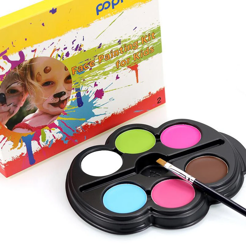 

New Arrival Tattoo Body Art 6 Colors Powder Temporary Shimmer Glitter for Body Art Design Glitter Boys And Girls