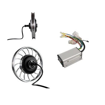 

QS Motor 20inch 1000W 40h V2 single shaft Electric Motor Kits with controller for tricycle or bike