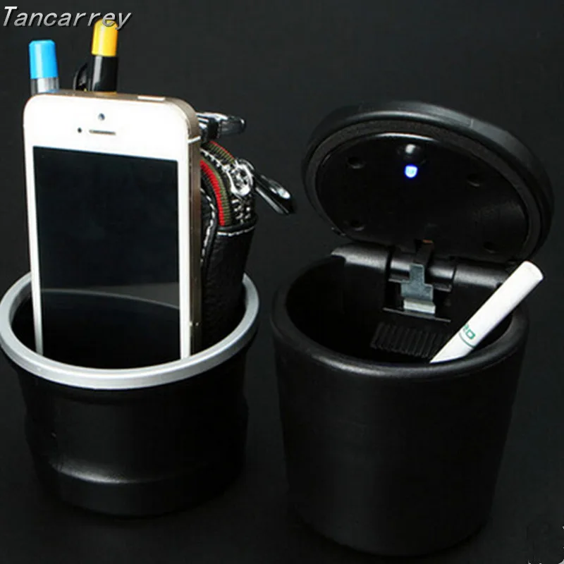 

portable Car Ashtray Cup Holder Auto Accessories FOR bmw e36 bmw r1200gs toyota chr fiat 500 bmw e46 e39 f30 citroen opel astra