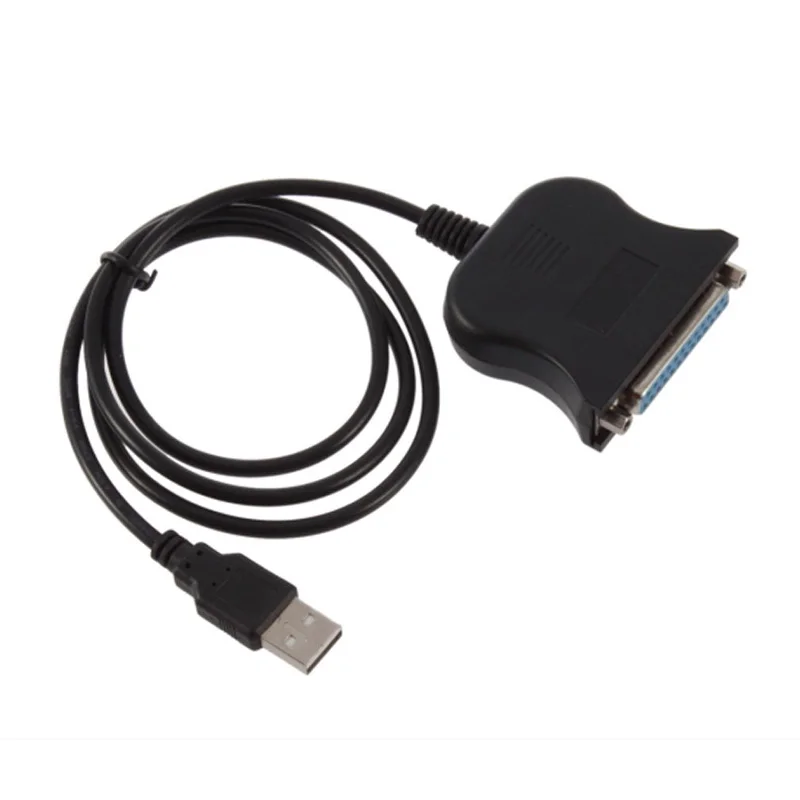 Адаптер для принтера двусторонний с USB 1 на DB25 25 Pin|converter cable|cable converterusb port converter |