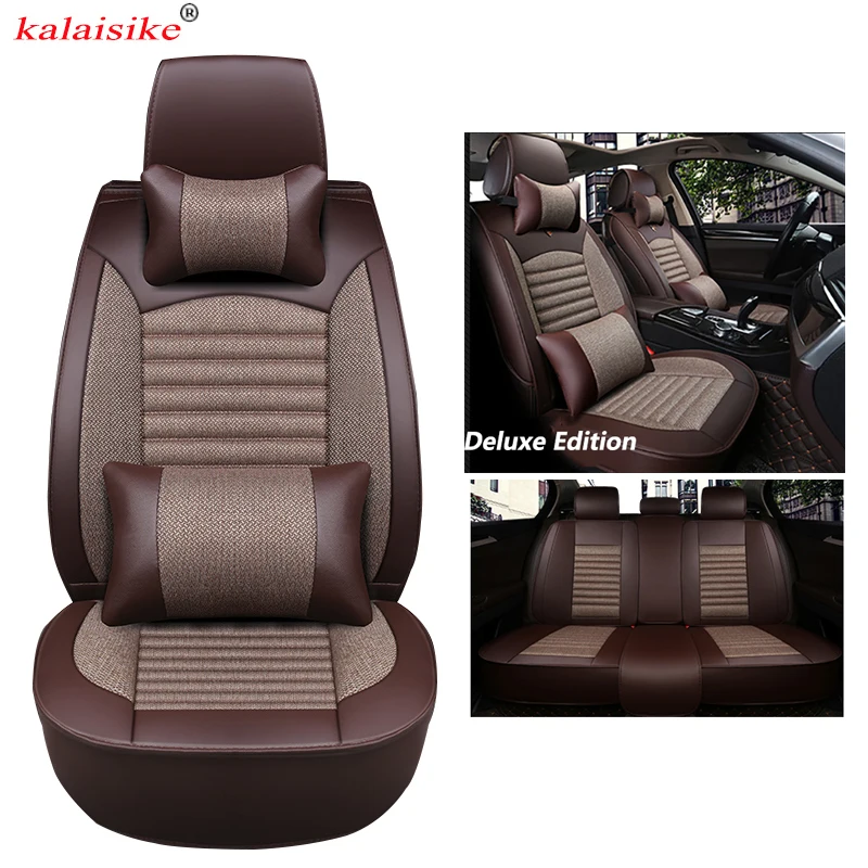 

kalaisike Universal Car Seat Covers for Opel all models astra j insignia vectra c b corsa d c meriva zafira a mokka antara