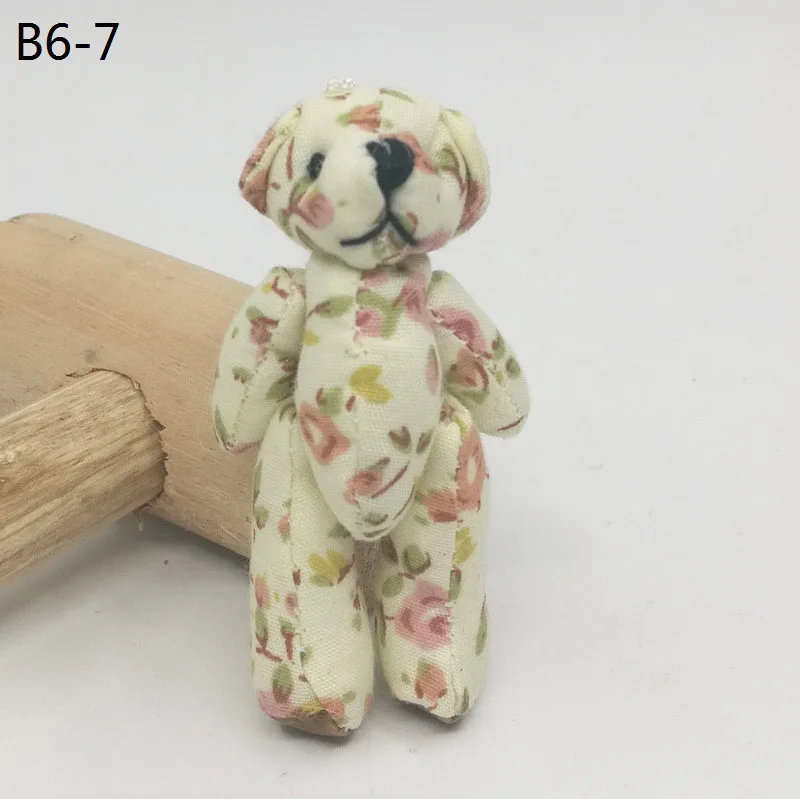 6cm cloth grid lv bear B6-7