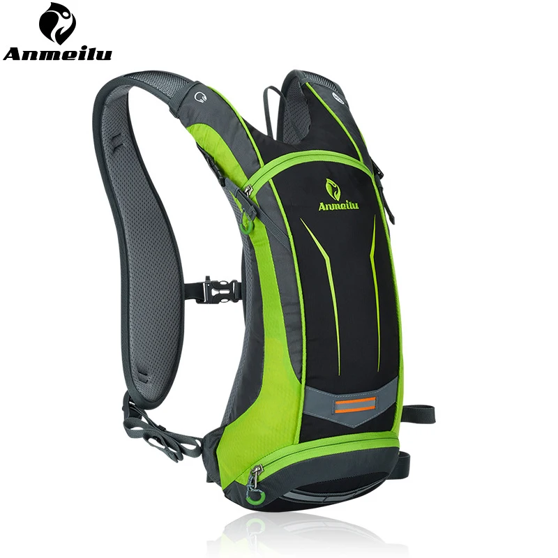 

ANMEILU 8L Waterproof MTB Bike Water Bag Cycling Backpack For Bicycle Outdoor Hiking Trekking Hydration Backpack, No Water Bag