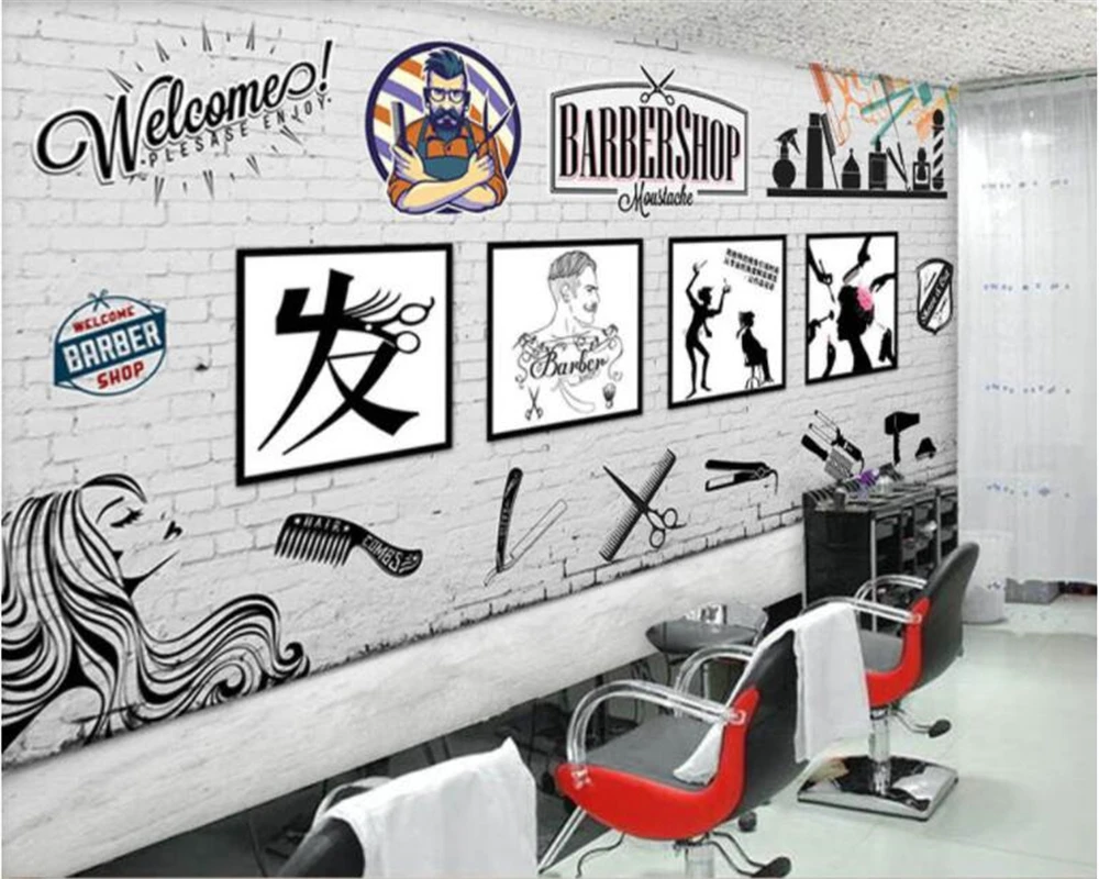 Beibehang Kustom Kreatif Fashion Sederhana Dekoratif Wallpaper