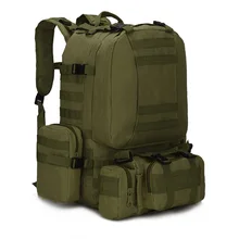

Tactical Backpack Military Army Molle Backpack Waterproof Camouflage Outdoor Camping Hiking Hunting Multifunction Camo Bag 600D