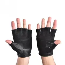 Для мужчин Для женщин фитнес с половиной пальца перчатки для занятий тяжелой атлетикой защита запястья Тренажерный зал без пальцев для занятий тяжелой атлетикой перчатки