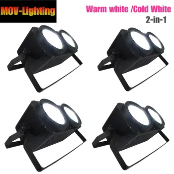 

COB brightness 2x100W white/warm white 2 eyes COB LED blinder light