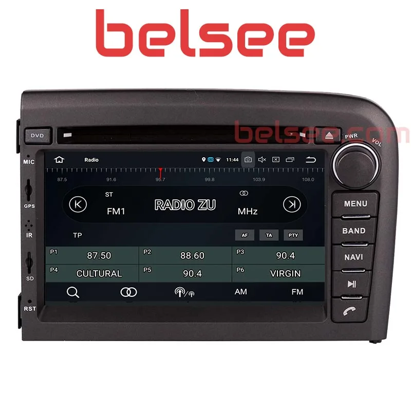 Belsee для Volvo S80 1998-2006 Android 8 Восьмиядерный автомобильный радиоприемник 4 Гб Стерео gps навигация Авторадио DVD плеер Mirrorlink Bluetooth