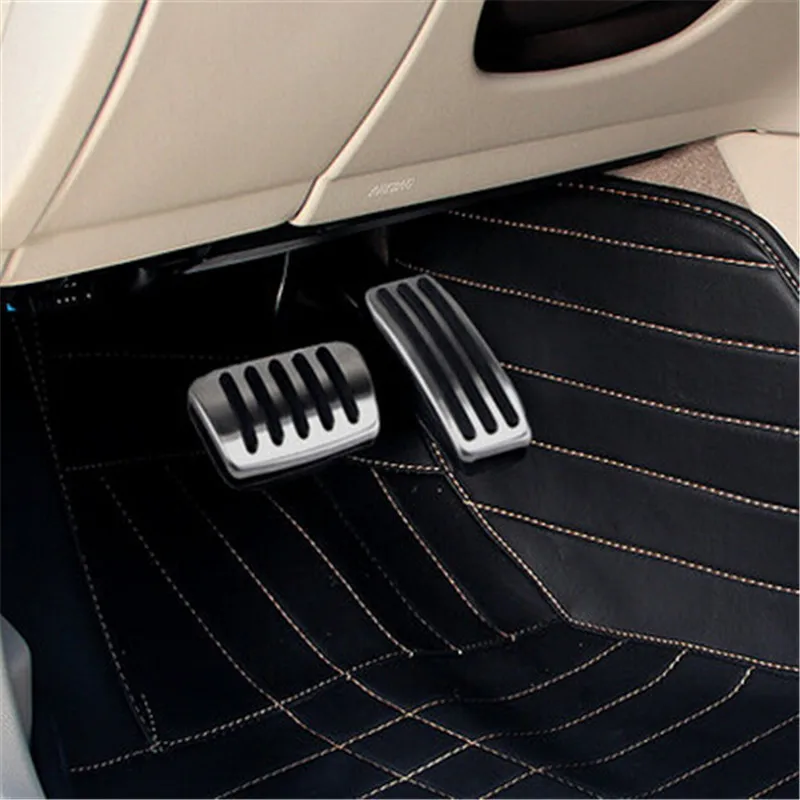 Car accessories Auto Truck AT Footrest Pedal Pad Plate Fuel Gas Brake For Cadillac SRX 2010-2016 No Drill car styling | Автомобили и