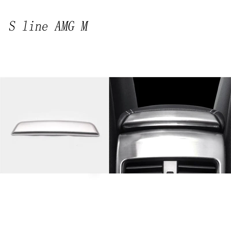 Автомобильный Стайлинг задний Кондиционер vent выходные накладки наклейки Накладка для Mercedes Benz GLA CLA класс X156 C117 авто аксессуары
