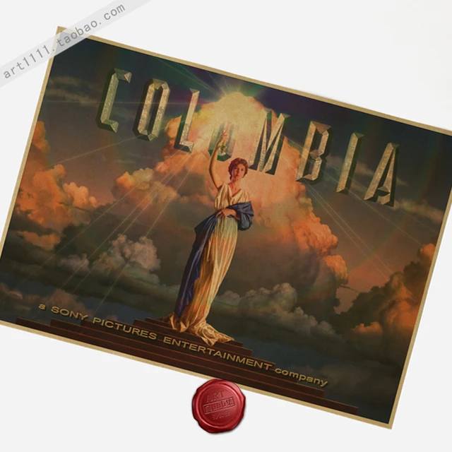 Wholesale 11pc Arts Crafts Colombia Pictures Inc Classic Theme LOGO Retro Kraft Poster 42 X Wholesale 11pc Arts Crafts Colombia Pictures Inc Classic Theme LOGO Retro Kraft Poster 42 X