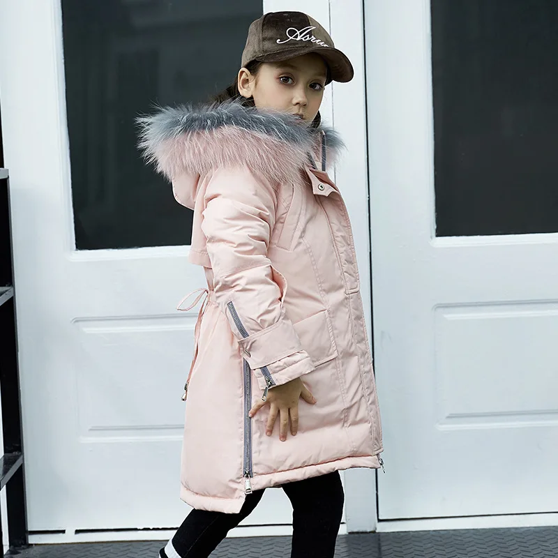 Детская одежда Детский пуховик в Корейском стиле новое теплое ветрозащитное