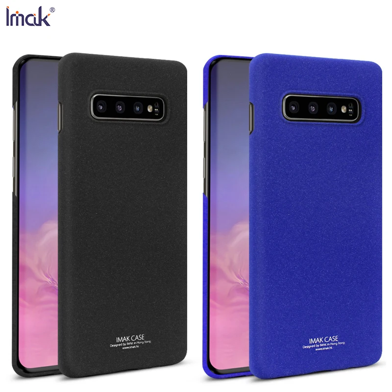 

New For Samsung Galaxy S10 Plus Case Cover IMAK Matte Case For Samsung Galaxy S10 Plus PC Hard Cover Fitted Cases 6.4''