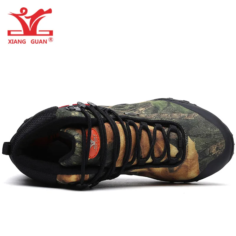 Мужские треккинговые ботинки женские водонепроницаемые треккинговые ботинки камуфляжные спортивные горные альпинистские уличные рыболовные прогулочные охотничьи кроссовки 8