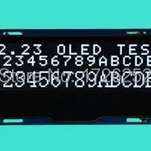 NoEnName_Null 2,23 дюймовый белый oled-модуль SSD1305 Привод IC 128*32 SPI/IIC интерфейс